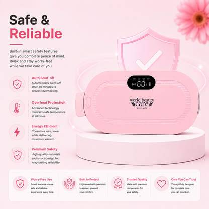 Portable Cordless Heating Pad - Menstrual Heating Pad