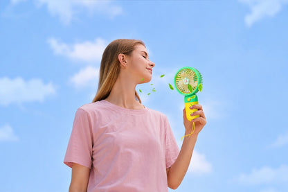 Portable, Handheld Fan for Outdoor Travel